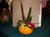 Mini Pumpkin Flower Arrangement