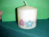 Hand Painted Candle