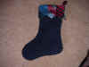 Xmas Stocking Made of Old Ties